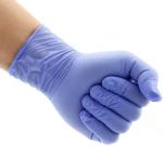 Food Grade Disposable Safeskin Purple Nitrile Exam Gloves 240mm Length