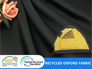 Wholesale FDY Polyester Recycled Eco Friendly Plain 400D Oxford Coating Tent Outdoor Awning Fabric from china suppliers