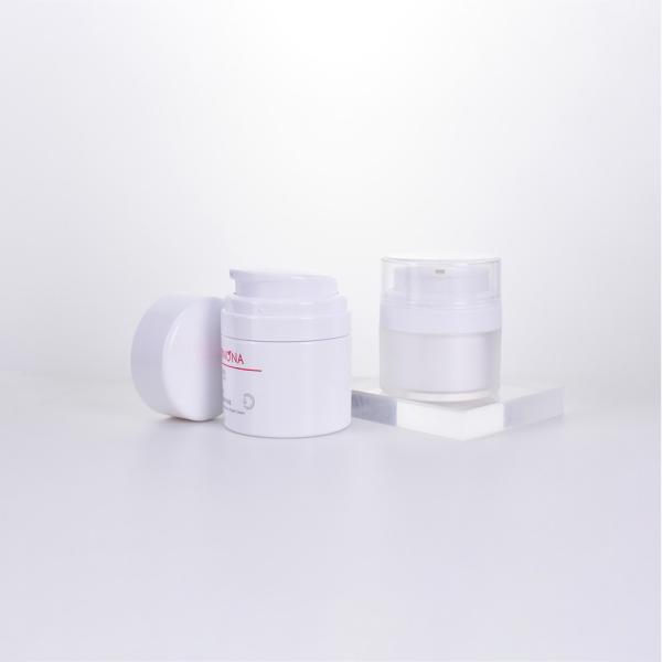 30ml&50ml Airless Cosmetic Packaging Jars With Pump, Double Wall Vacuum