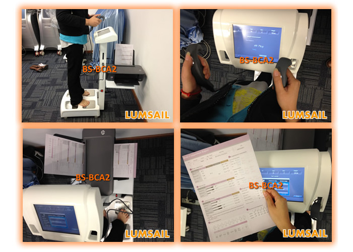 Body Composition Analyzer For Health Diagnosis Test / Total Body Water Rate Measure