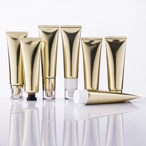 Wholesale OEM Golden Plastic Cosmetic Squeeze Tubes 10ml-50ml MSDS CE from china suppliers