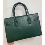 Authentic Crocodile Belly Skin Women Purse OL Lady Working Handbag Genuine