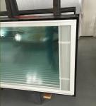 25.4mm Blinds Between Glass Flat Shape Blinds For Patio Doors Heat Insulation