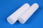 Extruded PTFE Rod / Rod For Sealing , High Chemical Resistance