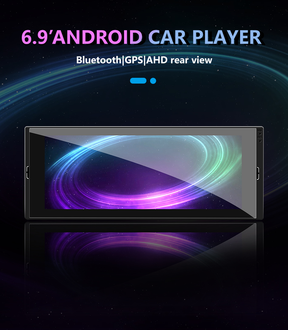 Universal 6.86 inch Dual Din Car Stereo Autoradio Head Unit Car Audio Multimedia Android Car Player