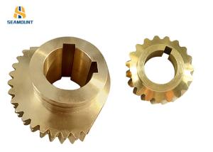 Wholesale High Strength Copper Worm Gear Anti Wearing In Metallurgical Industry from china suppliers