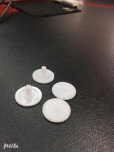 Wholesale Custome Nylon PA6 Plastic Injection Production White Color Wheel Gear from china suppliers
