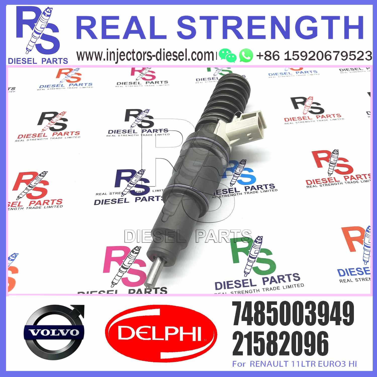 Fuel Injector 7485003042 7485003949 7421582096 7421644598 21644598 85003949 21582096 For V-O-L-V MD11