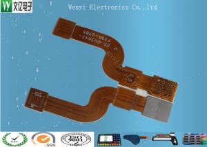 Wholesale Stainless Steel Stiffener Polyamide Flexible Printed Circuit Cable 0.5 Mm Gold Finger Pitch from china suppliers
