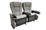 2mm Foot Rest Commercial Theater Chairs With Cup Holder Drinks Popcorn
