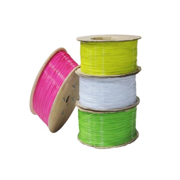 1.2mm Colorful Plastic Wire Spool , 18-25kg Wire Coil Binding