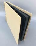 Simple Style DIY Scrapbook Photo Album 40 Sheets With Black Inner Pages 21