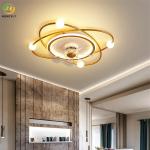 Modern Simple Invisible Silent Fan Lights Dining Room Living Room Ceiling Fan