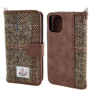 Wholesale Brown TPU Harris Tweed 5.8&quot; Leather Flip Cover Phone Case from china suppliers