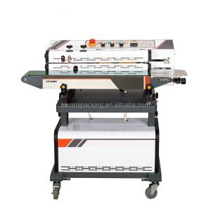Wholesale LF1080B Vertical Sealing Machine , Automatic Vacuum Nitrogen Flushing Band Sealer from china suppliers