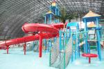 304 Stainless Steel Water Park with Indoor Play Area , FPR Fixed Type