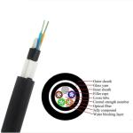 Optical Fiber Cable 96 Cores With Stripes,ADSS aerial fiber optic cable, 100