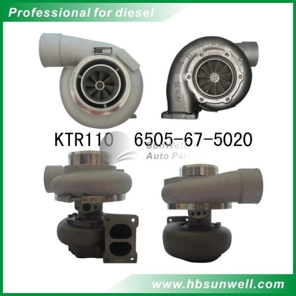 Komatsu SAA12V140E-3B Turbocharger KTR110L 6505-67-5020 6505-67-5040 6505-67