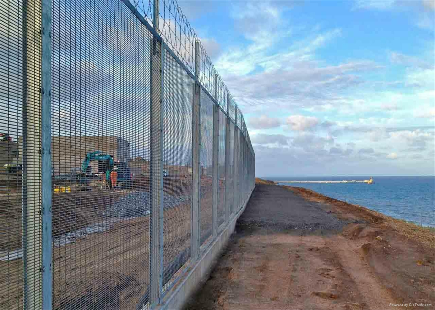 Serried Vertical Wire Fence ,Security 358 Fence ,Weld 358 Wire Fence