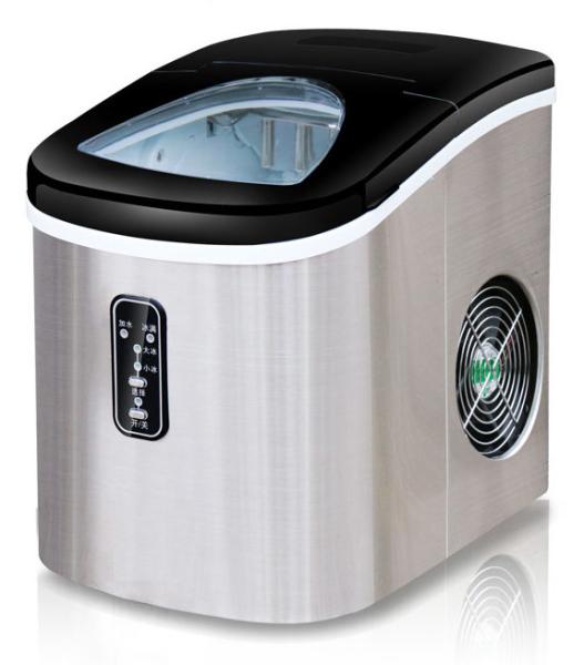 12Kg Stainless Steel Countertop Commercial Refrigerator Automatic Ice Maker