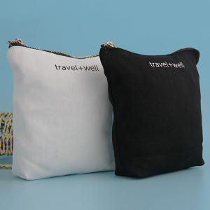 Wholesale Reusable Abroad Travel Toiletry Bag , Screen Printing Top Zip Makeup Bag from china suppliers