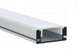 Office Wardrobe Aluminium Profiles For Led Strip Lights OEM ODM