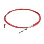 Stainless Steel Mechanical Control Cable With PE / PVC Insulation Material