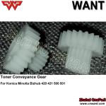 BH420 toner gear Copier part for Konica Minolta Bizhub 420 421 parts 500 501