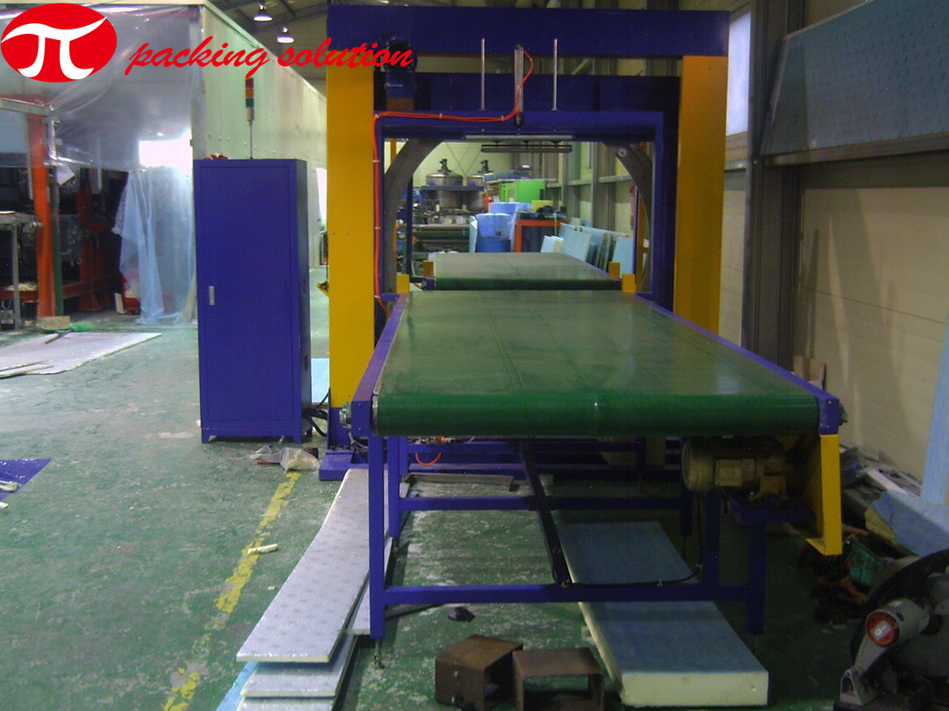220V Horizontal Wrapping Machine 70r/Min 1000-6000mm Orbital Wrapping Machine