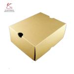 Corrugated Cardboard Kraft Paper Shoe Box E Fute CMYK 4C Printing