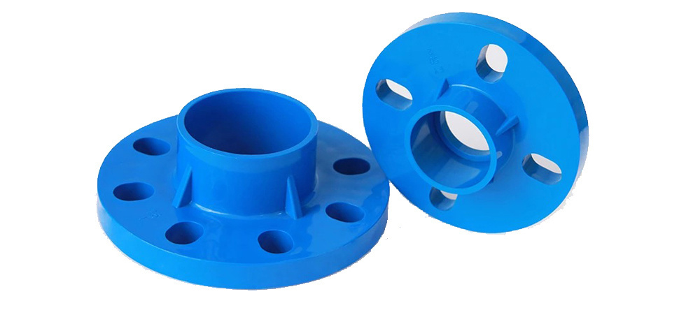Chinese Factory Free Sample High Quality Newest Professional 1/2&quot;-12&quot; Plastic PVC Pipe Flange