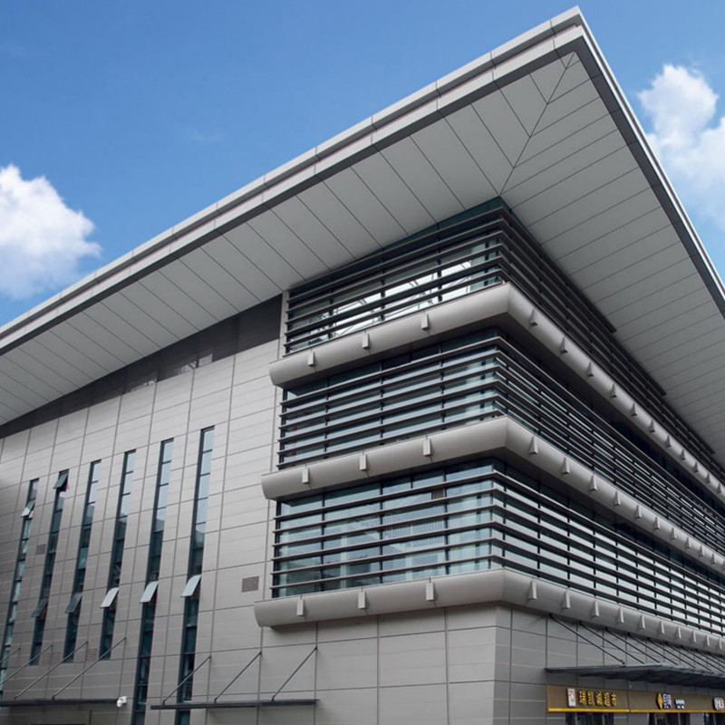 Weather Resistant Aluminium Cladding Sheet 25 Years Life 2.0J Impact Resistance