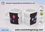 Ceramic 280 ml Custom Couples Coffee Mugs for Valentine's Sweet Gifts