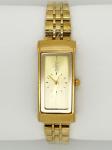 Casual Men Golden Color Wrist Watch Stainless Steel Quartz Wristwatch
