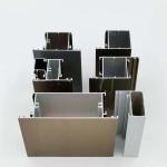 Congo Togo Casement Window Profiles Powder Coated Aluminum Extrusions