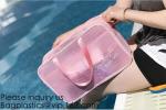 PVC Makeup Bag Waterproof Cute Clear Transparent Plastic PVC Travel Makeup