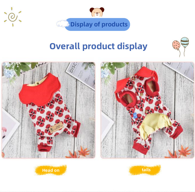 Fashionable Pet Dog Clothes Soft Breathable Comfort Clothing For Pets