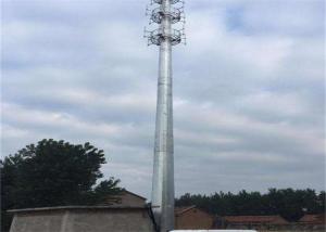 Wholesale Self Supporting Outdoor Antenna Tower , 50 Meter Home Radio Tower 20 Elongation from china suppliers