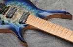 2025 Fanned Frets 7 Strings Headless Electric Guitar