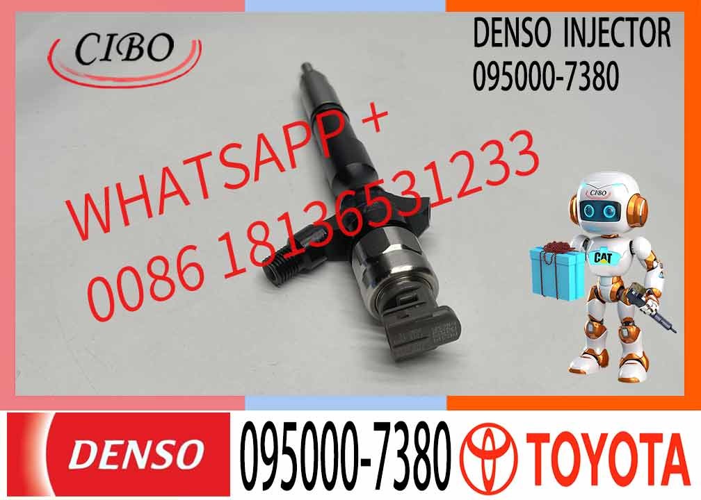 Fuel Injector 23670-30300 095000-7380 095000-7381 095000-7750 23670-30240 For Toyota HILUX VIGO 2KD Hiace 2.5D 2KD-FTV