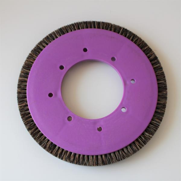 Stenter Machine Parts Finishing Machine Brush Wheel Mixed Bristle Pig Hair