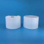 Anti Leakage White Plastic Screw Caps , Double Wall 20mm Flip Top Caps