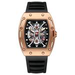 Timepiece 12mm Quartz Plastic Watch 100g Mens Fashion Plastic Watch