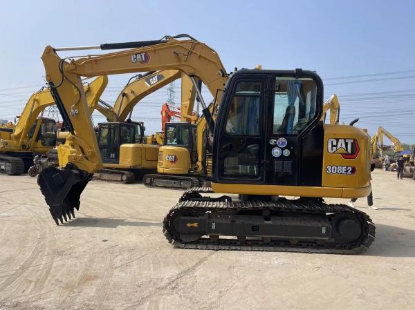 306E used excavator for sale USA tractor excavator 5000 hours 600mm chain CAT