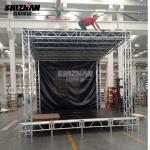 double dugun dj stage truss setup