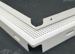600 x 600 Acoustic Ceiling Tiles Aluminum Perforated Metal Ceiling for Open Area