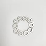 Pzt-4 Piezoelectric Ceramic Ring Disc For Ultrasonic Dental Cleaning Transducer