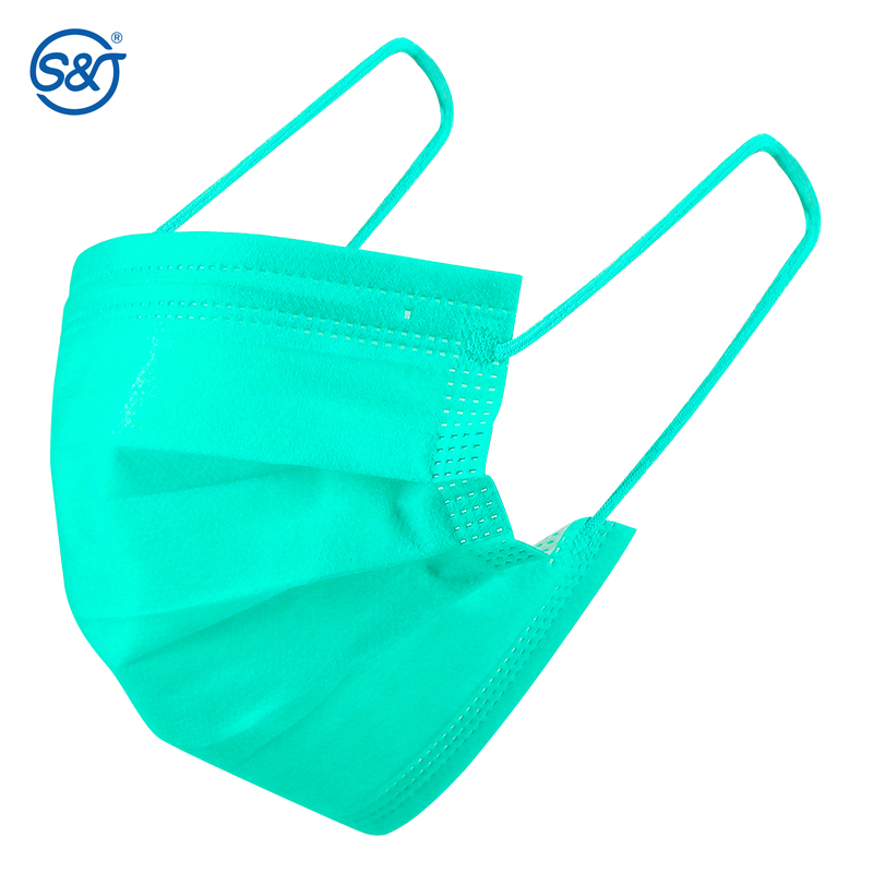17.5cmx9.5cm Disposable Face Masks 4ply 3ply Disposable Black Surgical Mask