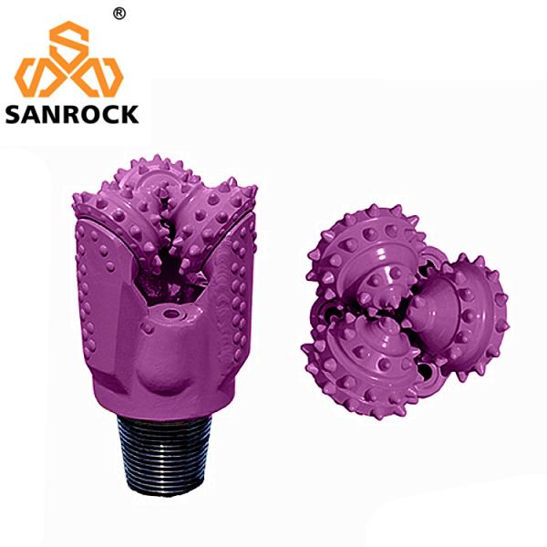 Tricone Rock Bit Medium Hard Formations High Speed Rotary Borehole Oil Well Drilling Bit