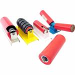 ISO Industrial Mining Dia 89x240mm Steel Carrying Idler Roller